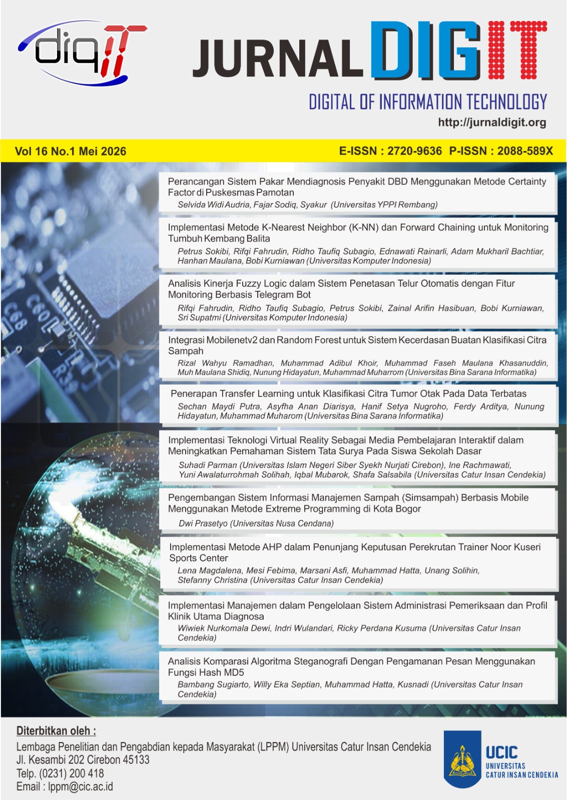 Cover Page